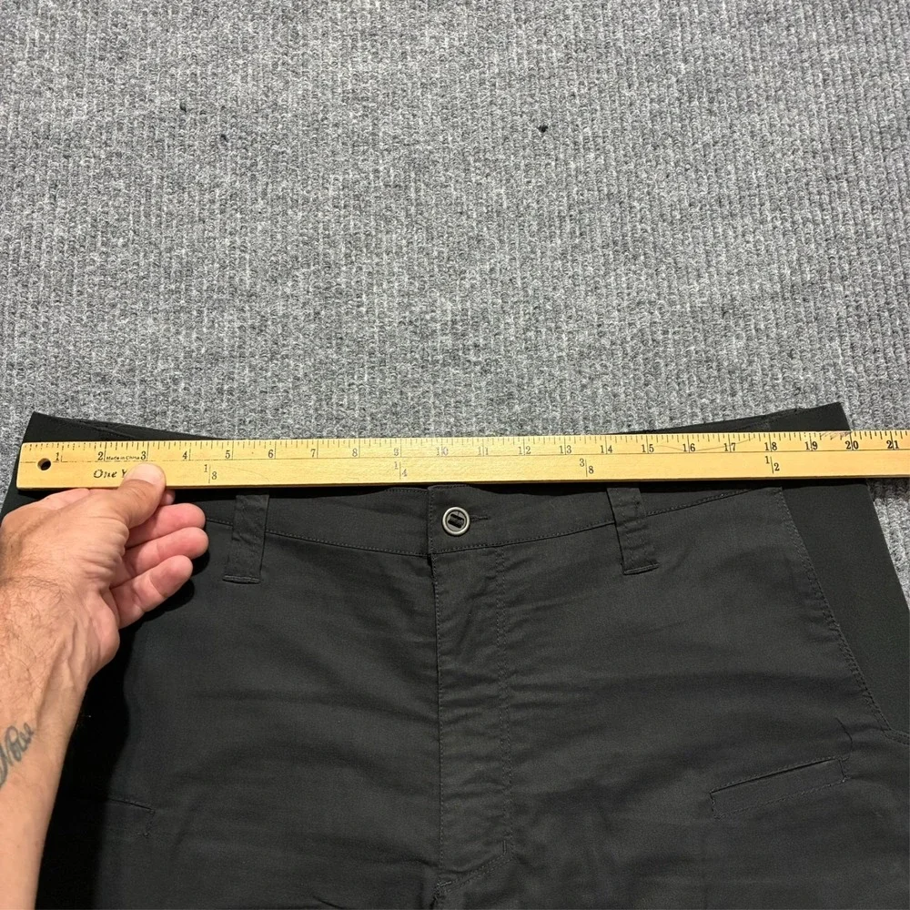 Mission Made Mens Cargo Pants Size‎ 38x30 Black Tactical Work Utility Ripstop